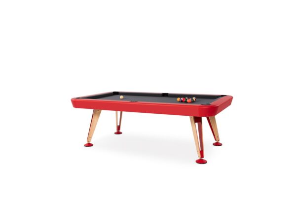 Billard Américain 8ft RS Diagonal Coloris Rouge – Image 6